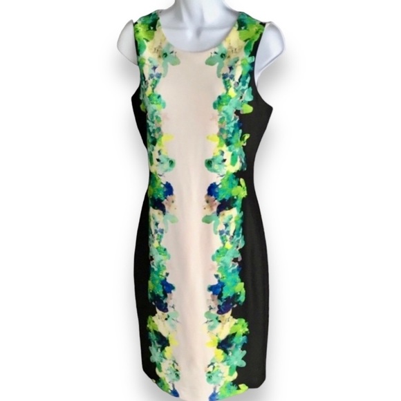 Calvin Klein | Floral Block Sheath - Picture 2 of 6